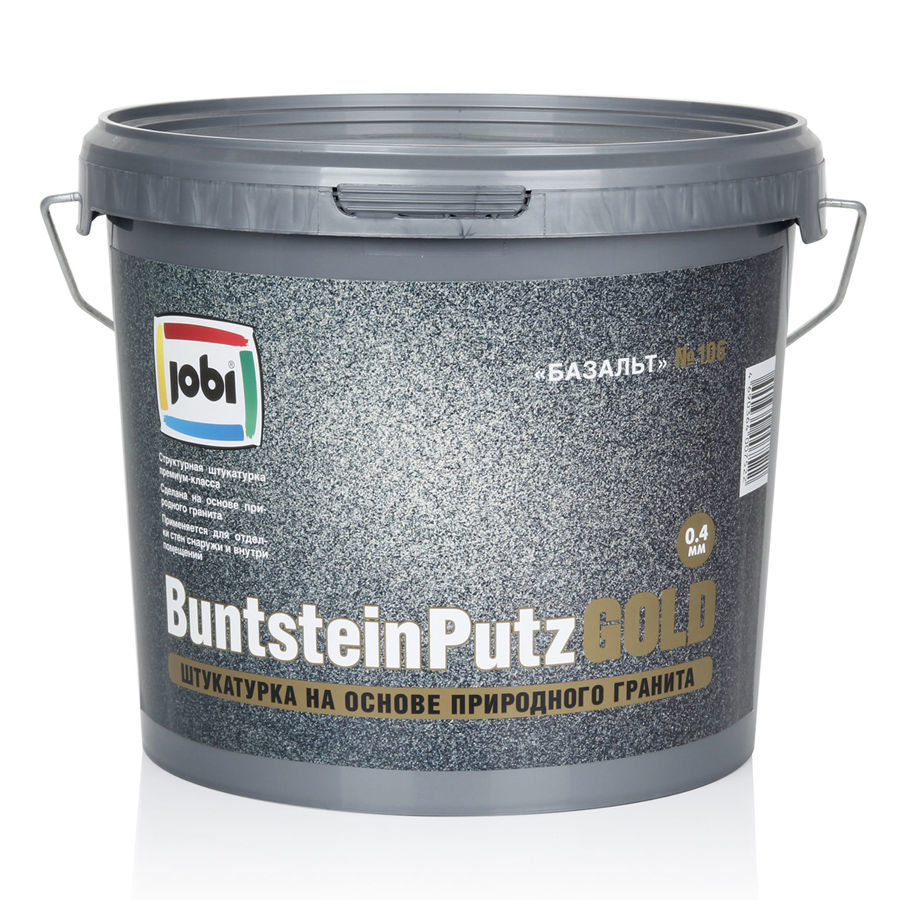 Гранитная декоративная штукатурка JOBI BuntsteinPutz GOLD