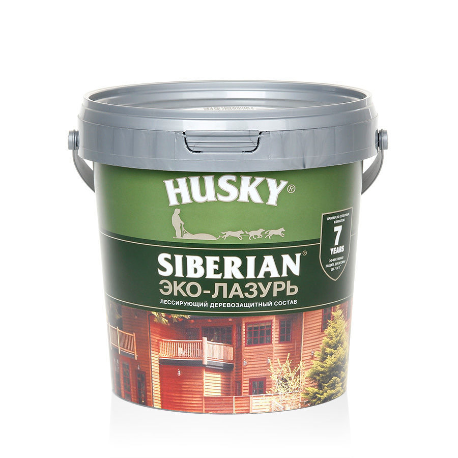 Эко-лазурь по дереву HUSKY Siberian