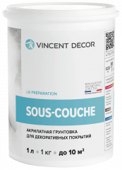 Грунтовка Vincent Decor Sous couche / Винцент Декор Су-куш