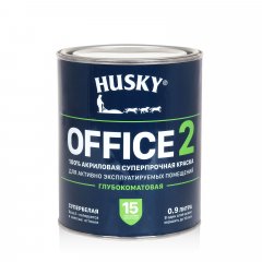 HUSKY OFFICE 2 акриловая суперпрочная краска