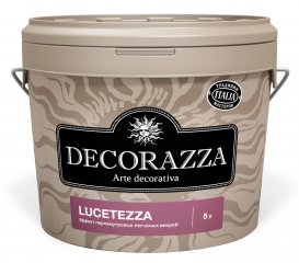 Декоративное покрытие Decorazza Lucetezza Alluminio / Декораза Лучитеза Алюминий LC 700, 5 л