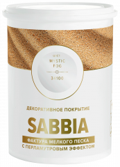 Декоративное покрытие Vincent Decor Sabbia / Винсент Декор Сабиа фактура мелкого песка с перламутровым эффектом