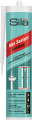 Герметик силиконовый санитарный, бесцветный, Sila PRO Max Sealant Sanitary, 280 мл