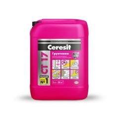 Грунтовка укрепляющая ct 17 pro 10 л зима