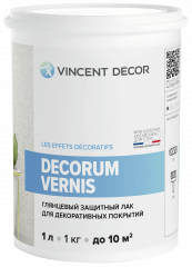 Защитный лак глянцевый Vincent Decor Decorum Vernis / Винсент Декор Декорум Вернис