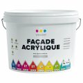 Краска Vincent Faсade Acrylique F-2 /база А и база С Винсент Фасад Акрилик акрилатная матовая для фасадов