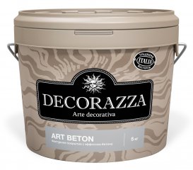 Штукатурка фактурная Decorazza Art Beton / Декораза Арт Бетон серая 4 кг
