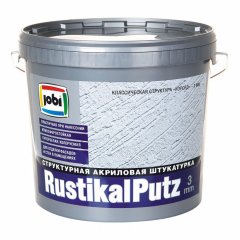 «Короед» 3 мм структурная штукатурка JOBI RustikalPutz