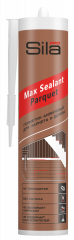 Герметик акриловый для паркета, бук, Sila PRO Max Sealant PARQUET, 290 мл