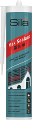 Герметик битумный для крыши Sila PRO Max Sealant Bitum, 280 мл